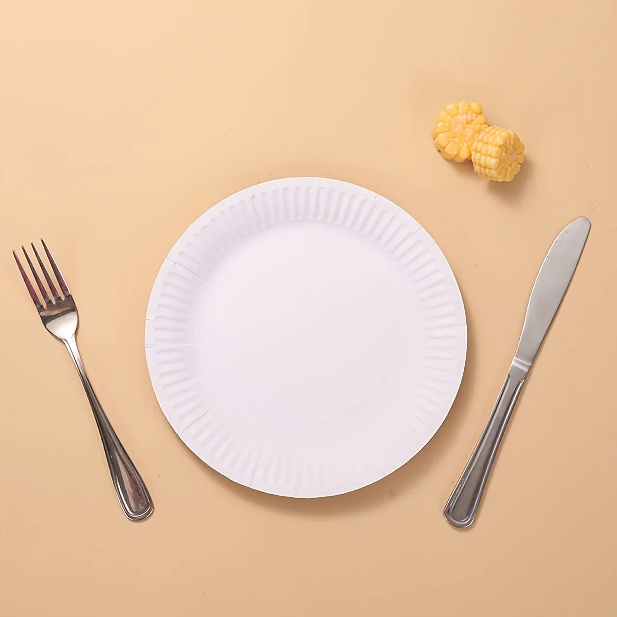 10pcs-Disposable white paper tray, handmade DIY artwork, perfect food container for snacks, tableware accessories