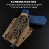 MOLLE Accessory Locking Fork System Tactical Pistol Holster Mount Platform with QLS 19 22 Hunting Holster accessories 5