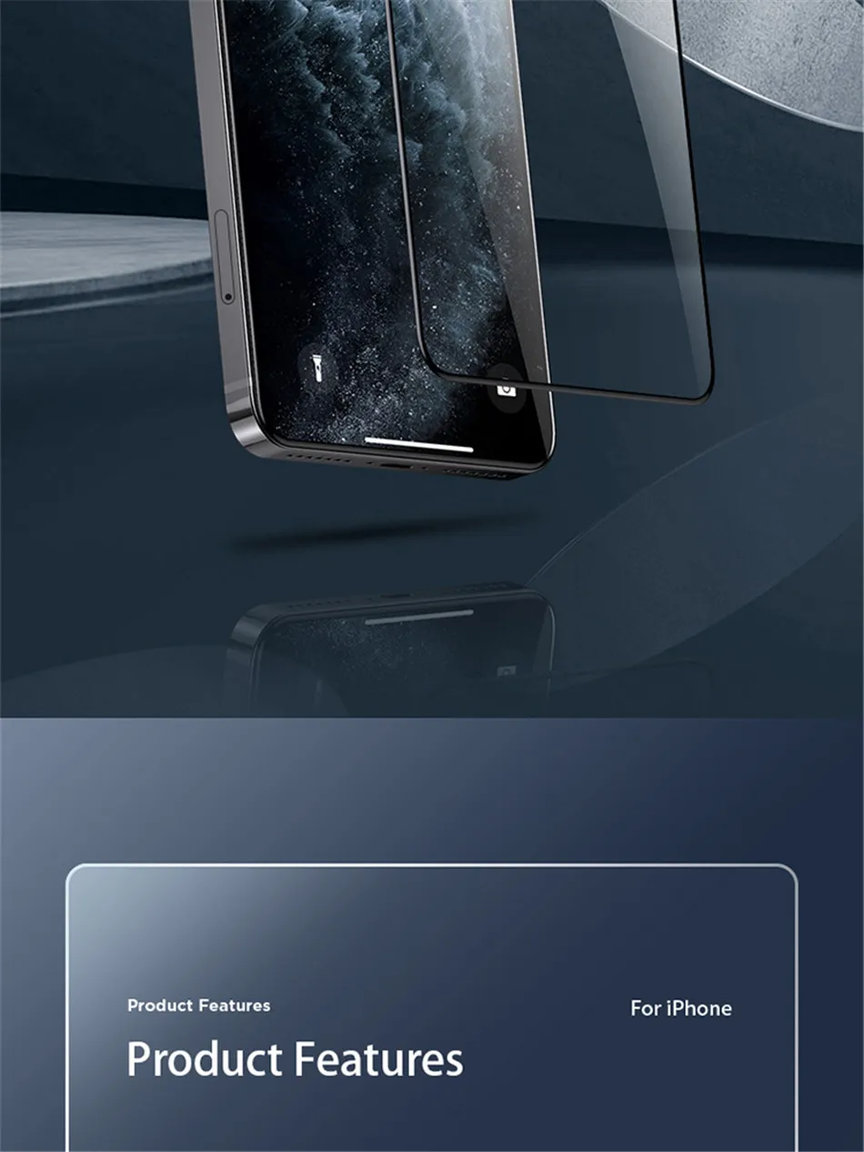 Защитное стекло Remax 9D для iPhone 15/14/13/12/11 с полным покрытием экрана