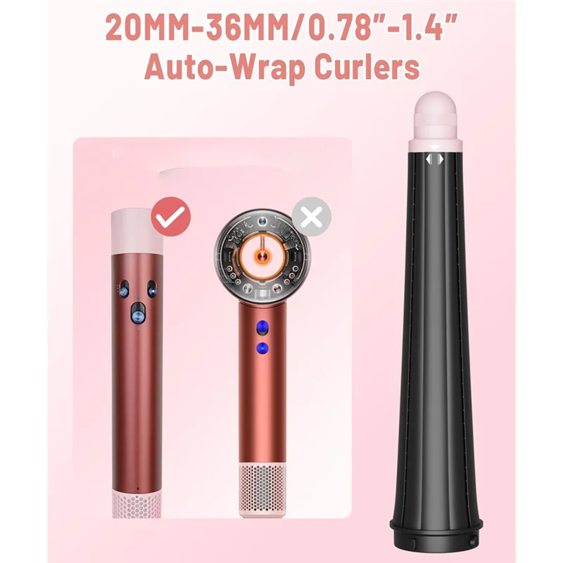 A24P Dyson Airwrap Attachments	 Dyson Curling Iron Airwrap For Barrels Curl And Wave Curl Hair