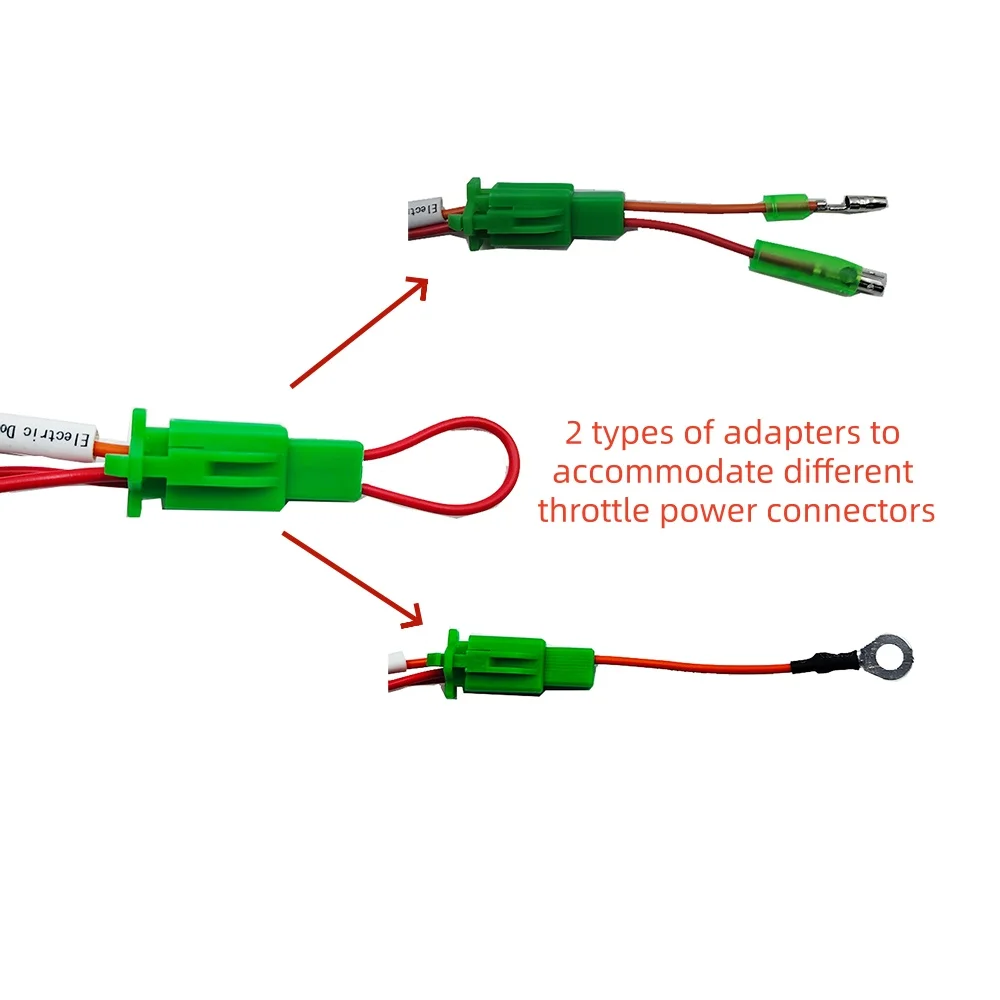 Elektrischer Fahrrad-Brushless-Controller 36V 48V 60V 72V 800W-1200W Sinuswellen-Controller Elektroroller-Zubehör – Detail 2