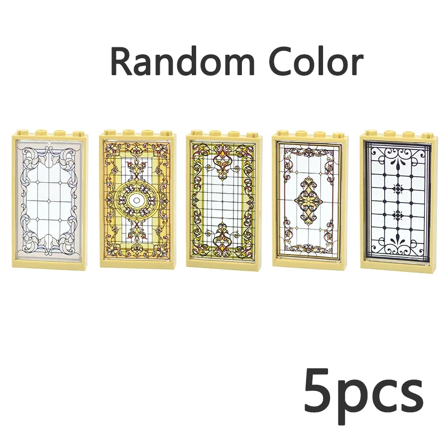 DIY City Friends House Building Blocks Set with Fence, Stairs, Ladder, Gate, Door, Window, and Garden Figures