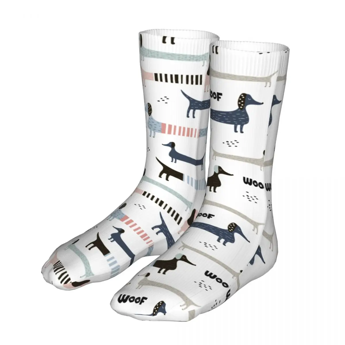 

Men Sport Dachshund Dog Woof Socks Cotton Happy Women Socks