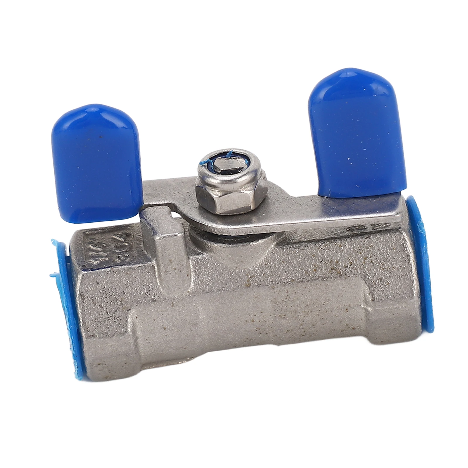 Ball Valve Wide Usage Handle 304 Stainless Steel Female Thread High Hardness 1/4 Inch Ball Valve for External Faucet