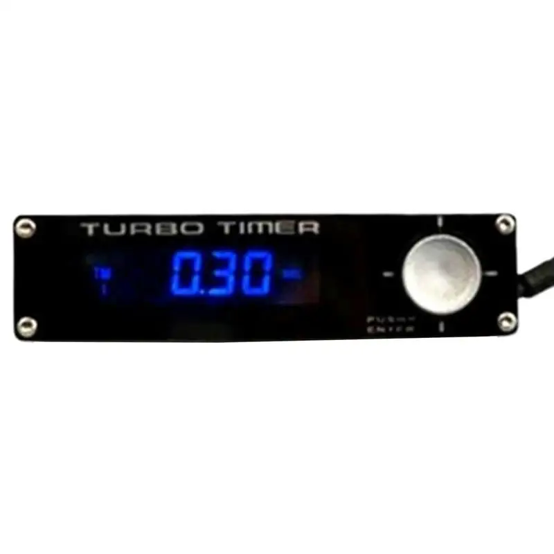 Universal Car Turbo Timer Display Dispositivo Di Protezione Della Turbina Dispositivo Timer Turbo Display Retroilluminato A Led Digitale Forniture Per