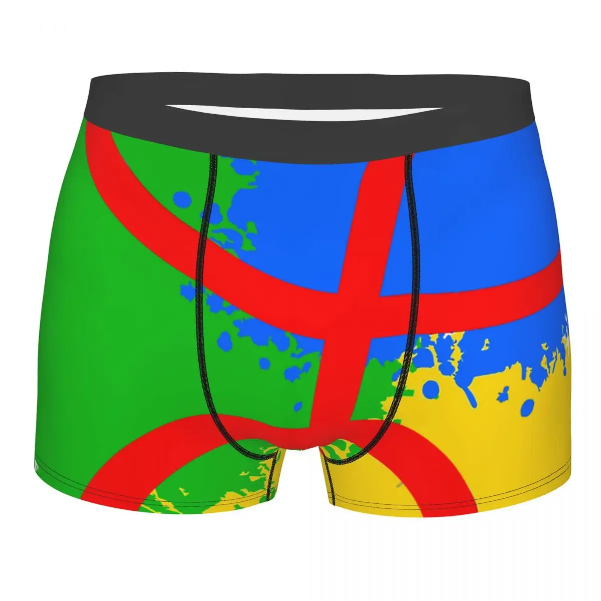 

Men Amazigh Flag Underwear Imazighen Amazir Berber Funny Boxer Briefs Shorts Panties Male Soft Underpants