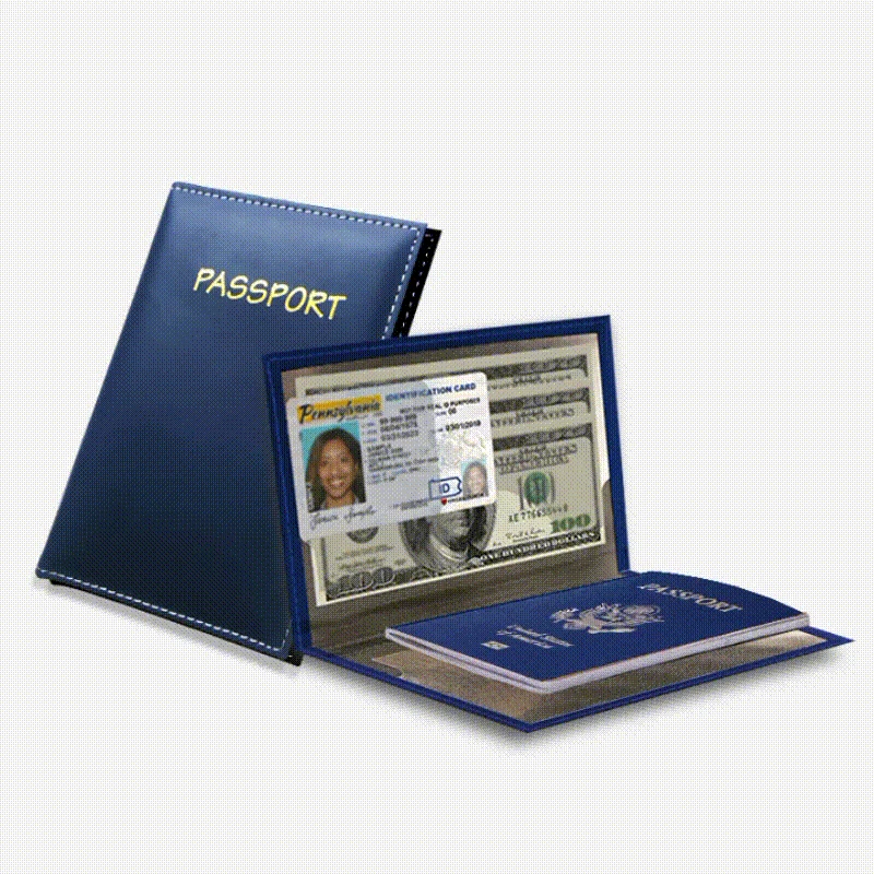 Passport Cover Travel Passport Accessories Pu Passport Cover