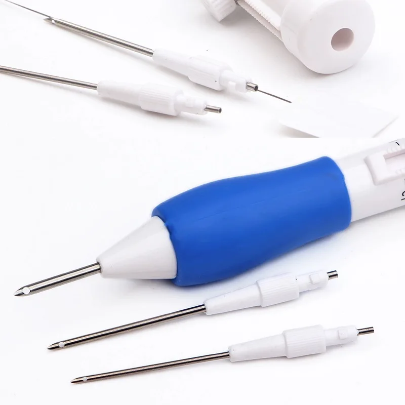 Embroidery set embroidery kits embroidery tool 1Pcs/Set Embroider Set Handmade Hand Embroidery Templates On Clothes Punching Needle Kit for Beginners