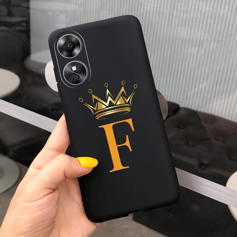 Luxury Letters Soft Silicone Phone Case - Elegant Back Cover