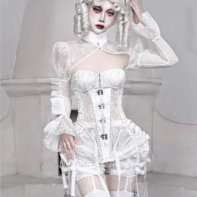 Fishbone Strap Bird Cage Corselette Summer
