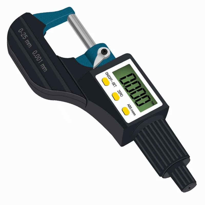 Digital Micrometer Measurement