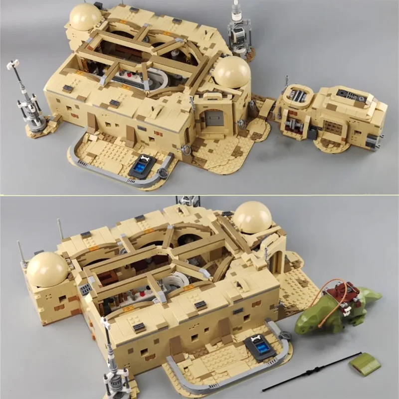 3187 шт., Детский конструктор «пейсли Кантина»