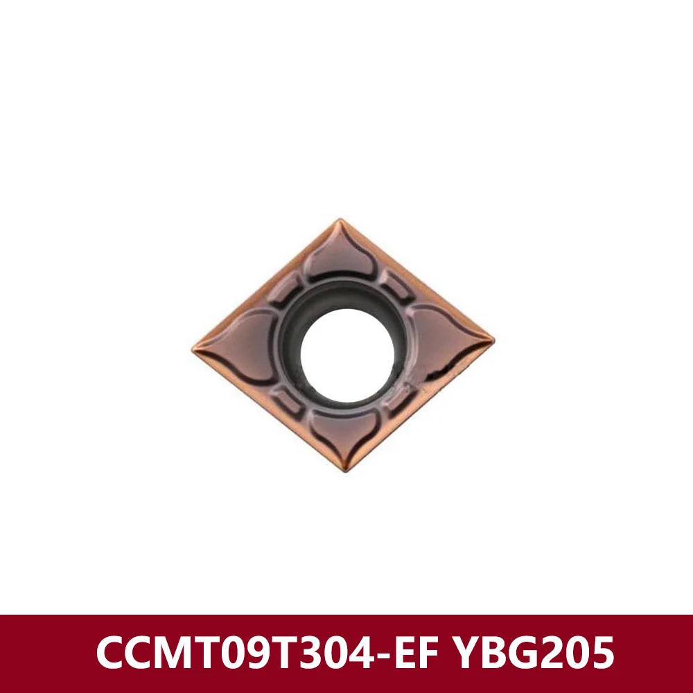 

Original CCMT09T304-EF YBG205 CCMT 09T304 EF CCMT09T304 CCMT09T3 CNC Carbide Inserts Lathe Cutter Tools Holder CCMT060204 CCMT09