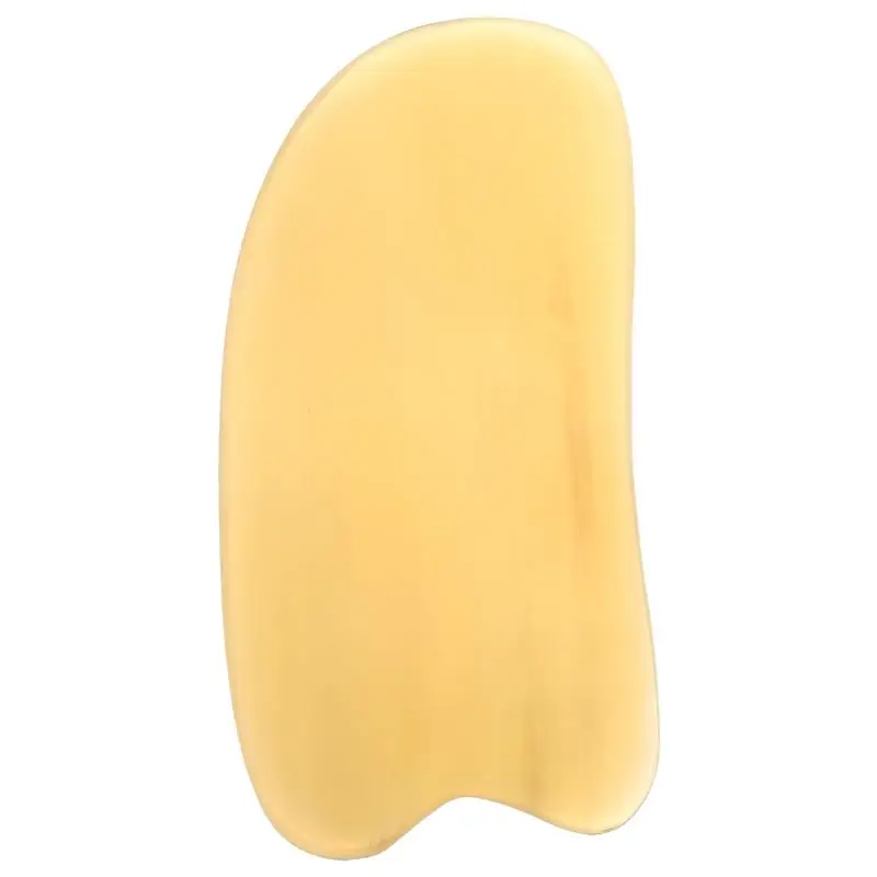 

1pc Ox Horn Guasha Board Hand Massage Tool Guasha Plate Portable Guasha Scraping Massage Tool For Body