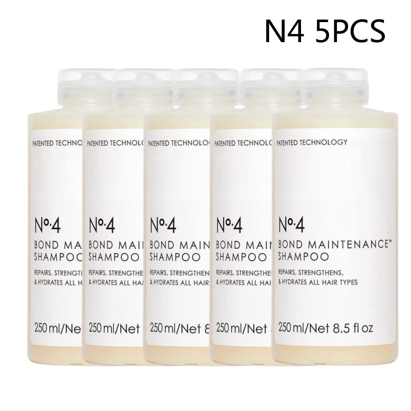 

5PCS Original No.3/4/5 Shampoo Conditioner 250ml Repair Hair Structure Smooth Moisturizing Improve Dry And Split Ends Hair Care