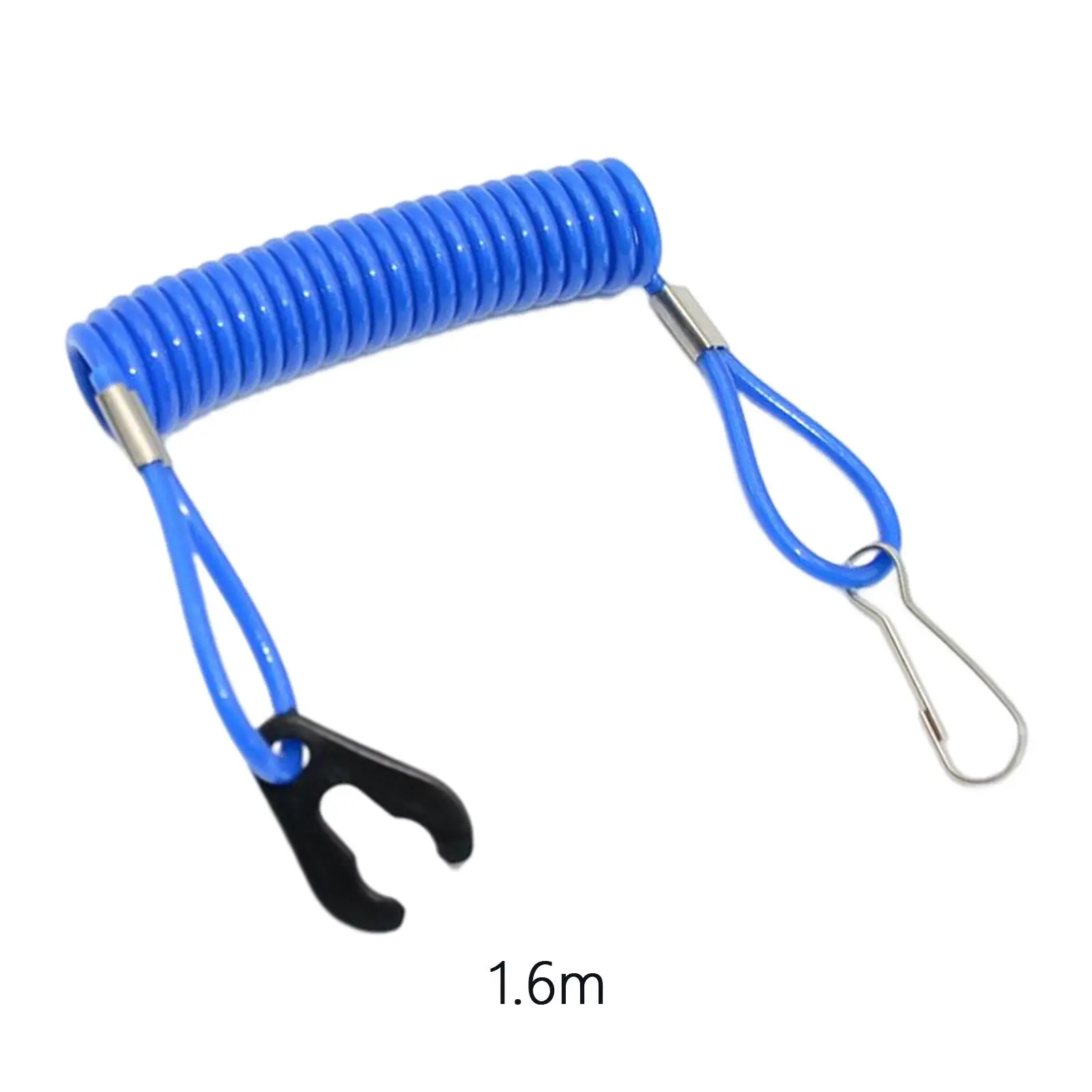 Kill Switch Lanyard Easy to Use Durable 1.6M Outboard Emergency Stop Lanyard for ATV Outboard Motors Boat Bike