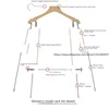 Creative and Durable Versatile and Adjustable Invisible Clothing Model Support Rack for Creative Photography 3