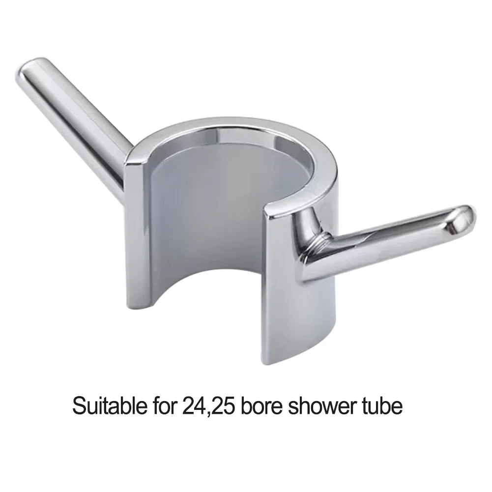 Showerhead Clamp Shower Nozzle Bracket Shower Rod Head Holder Lift Seat Small Hook Straight Buckle Double Hook
