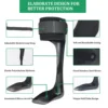 AFO Drop Foot Brace Orthosis for Walking and Exercise, Drop Brace for Men and Women，Black 6