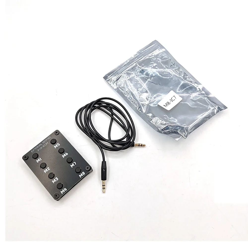 New  M8 External Control Keyboard For ICOM IC-705 IC-7610 Walkie Talkie