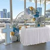 Party Table Skirt Birthday Pleated Dessert Tablecloth Cover Wedding Festive Table Skirting Baby Shower Home Table Decor 2
