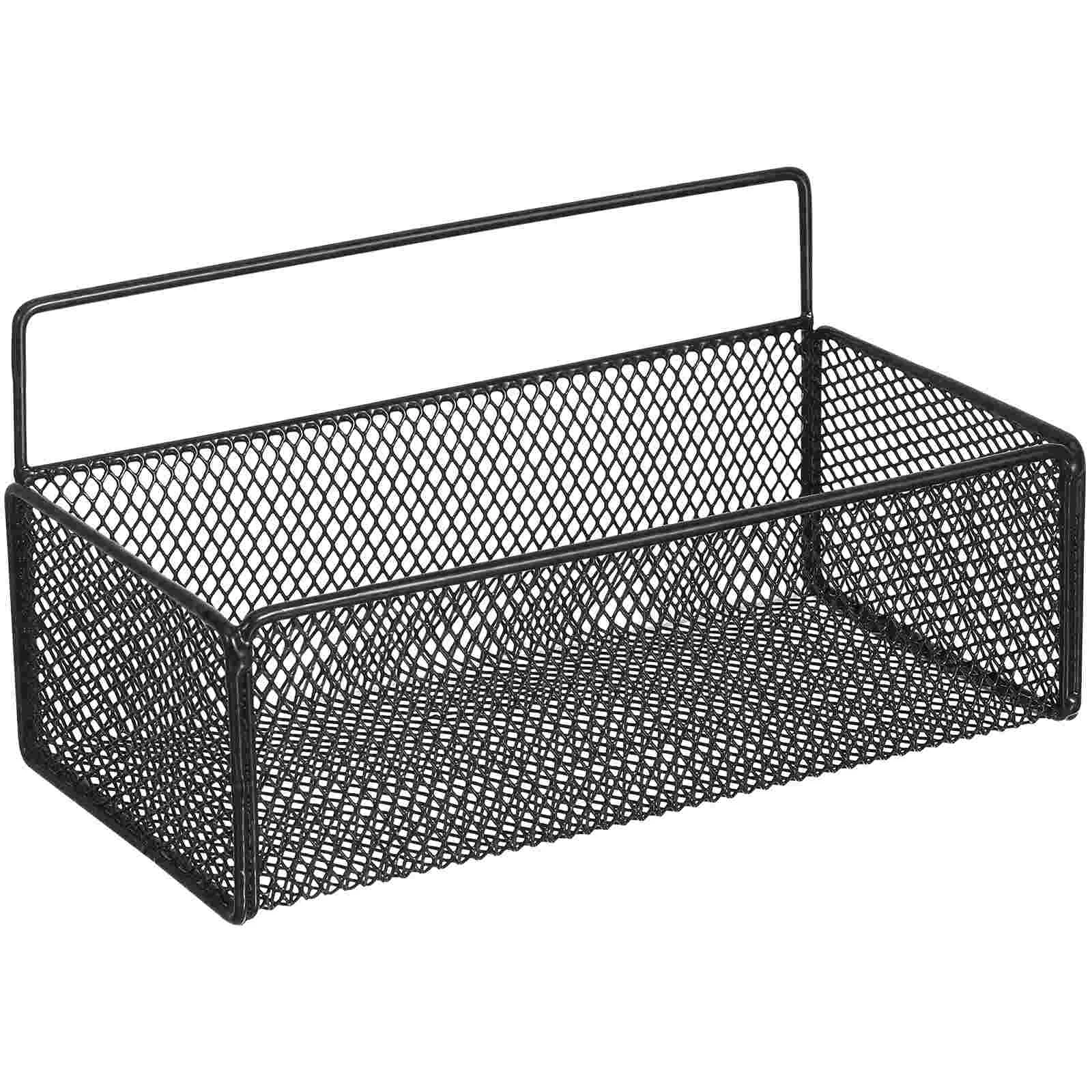 

Hanging Wall Basket Organizing Wall Mount Wire Baskets Shelf Metal Bin Wall Shelf