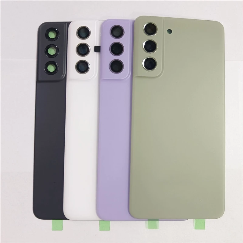 

Задняя крышка батарейного отсека для Samsung Galaxy S21 FE, запасные части для Samsung S21 FE G990B, Крышка батарейного отсека