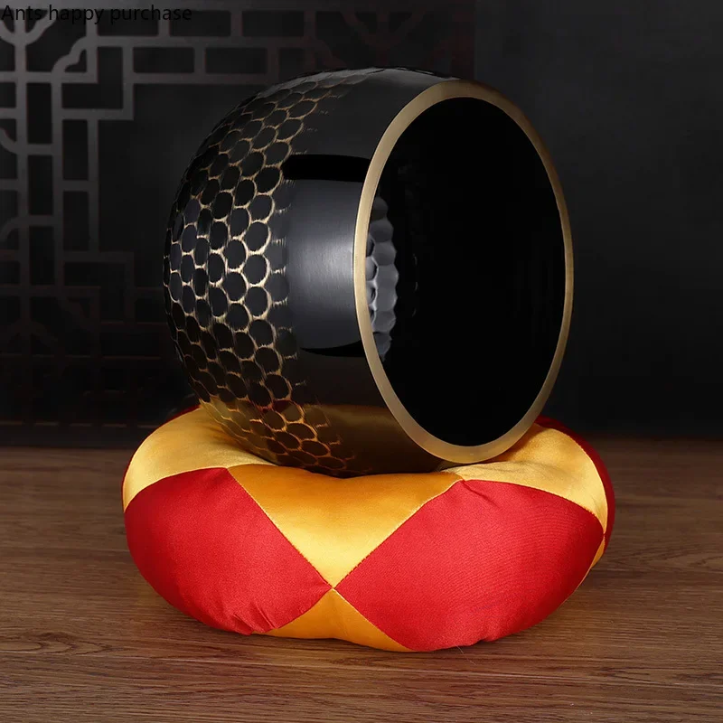 Copper Bowl Buddha Sound Bowl Buddhist Supplies Tibetan Bowls Sacrificial Music Therapy  Tibetan Singing Bowls Set Mat Stick 5