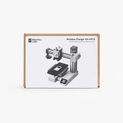 Creative DIY 3D Printing Set with LED Light and Wireless Charging Mouse Accessory (Wireless Charger)