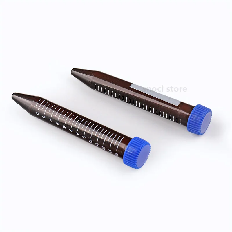 Experimental Brown Centrifuge Tube Dark EP Plastic 0.5ml 1.5ml 2ml 10ml 15ml 50ml 50 ~ 1000pcs plastic test tubes centrifuge tube