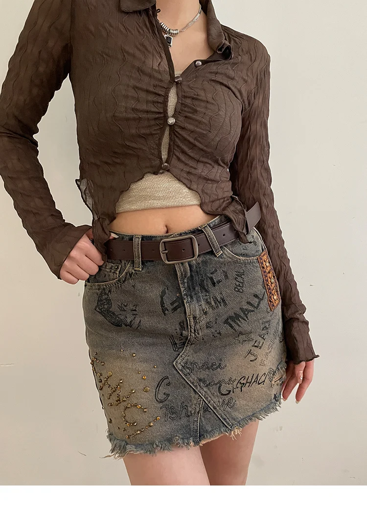 Womens Decorative Wide Belt - Versatile Black Jeans Belt for Summer 2024