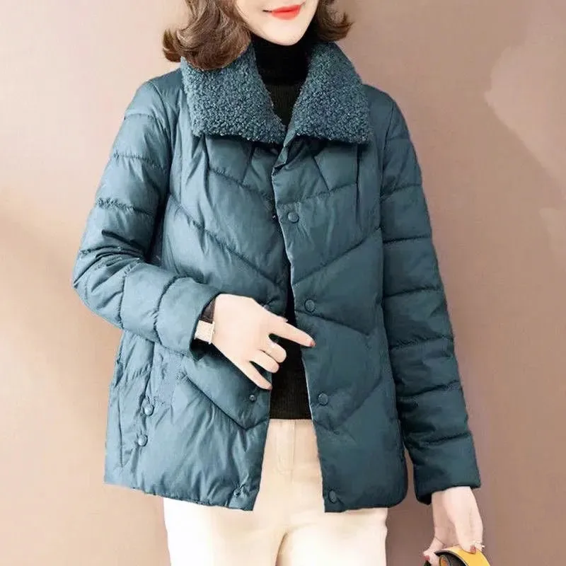 

Winter Coat Women Parka 2023 HOT New Fashion Winter Jacket Wamen Cotton Padded Parka Outwear Female Jacket Coat Clothing