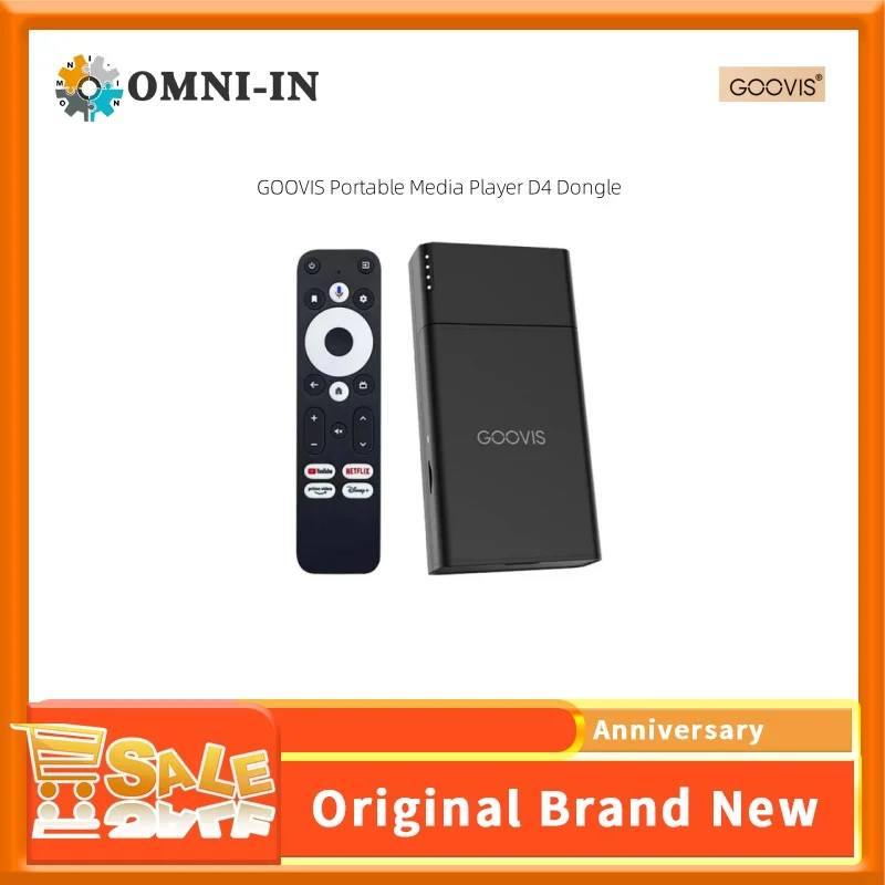 GOOVIS D4H1 Portable Stream Media Player – Google-Certified