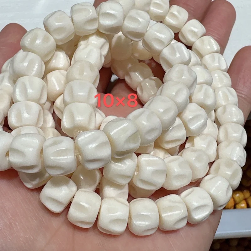 

Camel Bone Passion Fruit Seed Semi-Finished Diy Multi-Circle Necklace Bracelet Matching Spacer Beads Random Delivery