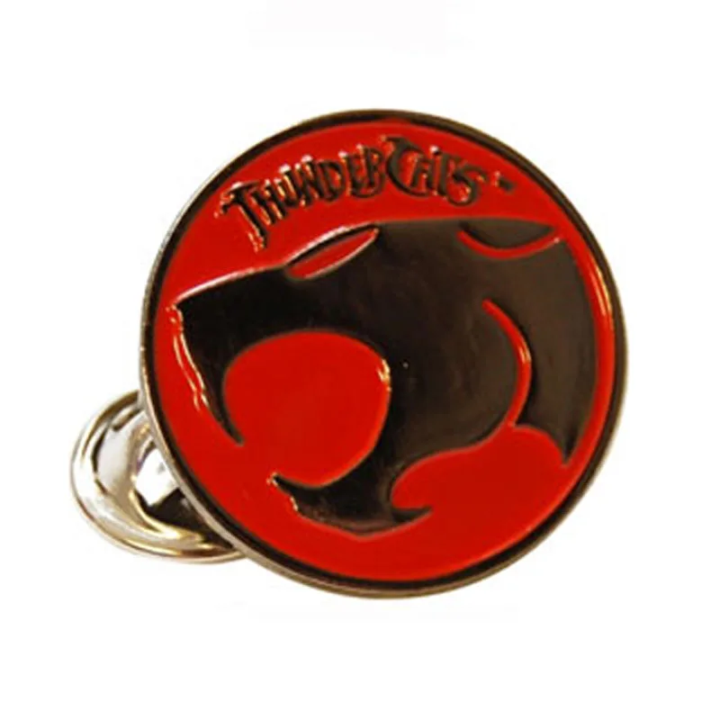 Thundercats Logo Enamel Lapel Pin Thundercats 1985 Scifi Cartoon Enamel Pin Retro Pin For Backpack Cap or Clothing enamel pins metal pins lapel pins cartoon pins