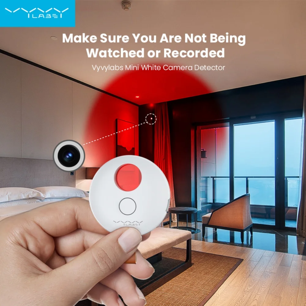 Vyvylabs Mini Camera Detector Hidden Portable Pinhole Lens Detect Anti-Peeping Protection spy gadgets professional gadget