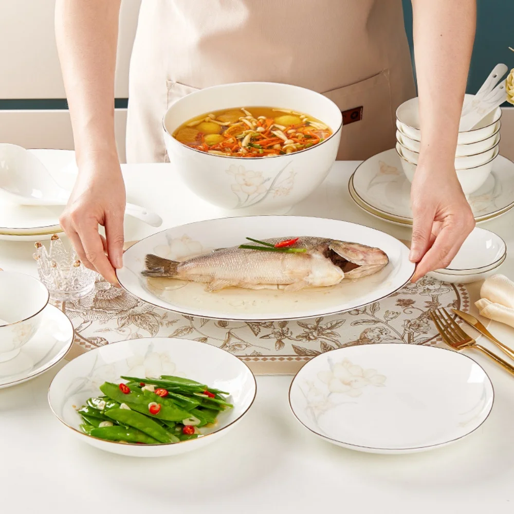 Bone Porcelain Tableware Sets 3