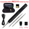 SEQURE S60 Anti-static Nano Soldering Iron Pen Support PD/QC Power Supply Compatible with C210 Solder Tip, Precision Repair Tool 1