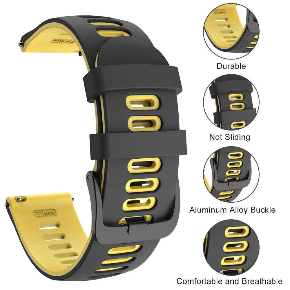 Versatile Rubber Watch Strap Replacement