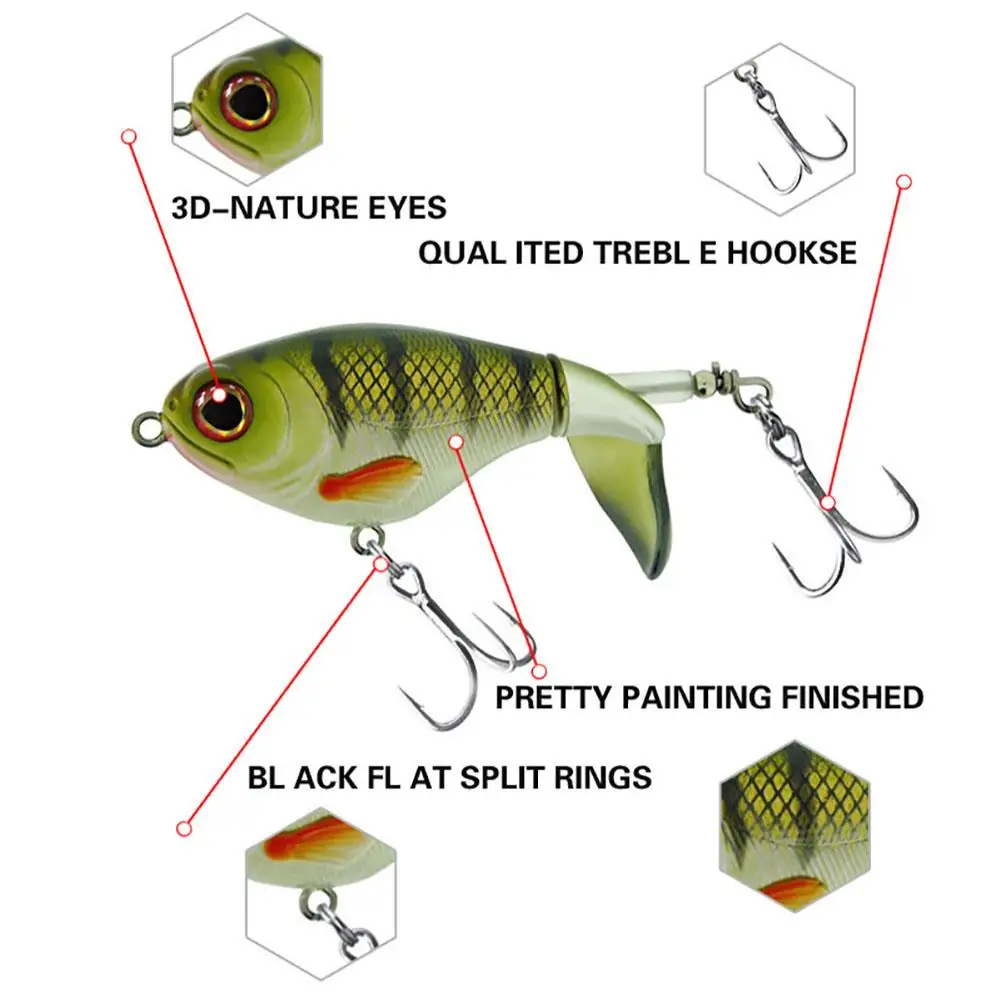 Рисунок 3 - Рыболовные приманки с хвостом пропеллера