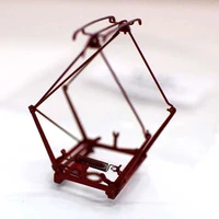 HO 1/87 Train Pantograph Accessories Antenna Electric Traction Diamond Pantograph Modified Electric Train Model Accessories 2