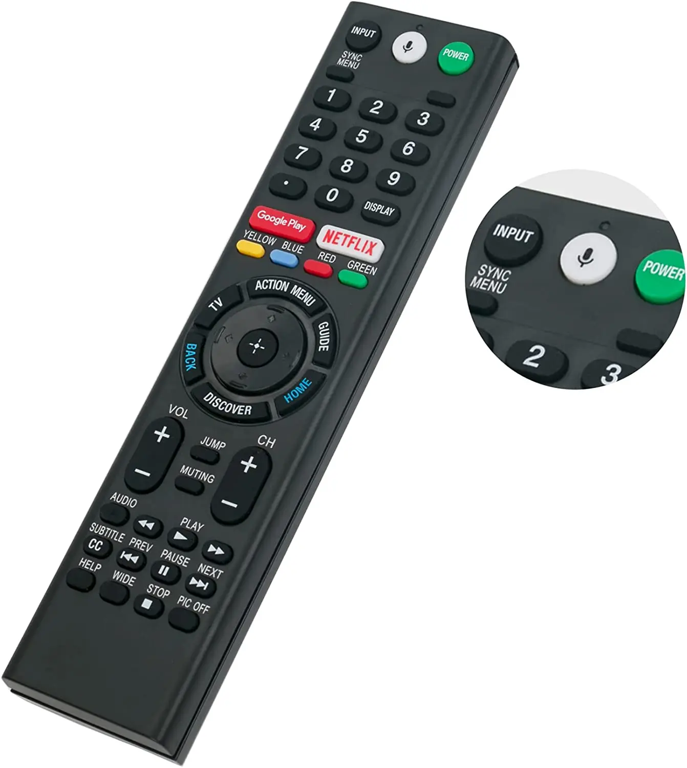 SONYRMFTX300UVoiceRemoteControlwithMicforSony4KSmartLEDTV