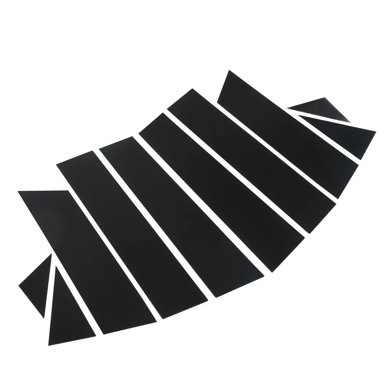 10pcs Gloss Black 4D Side Window Pillar Trim for mazda CX-5-Replacement Parts