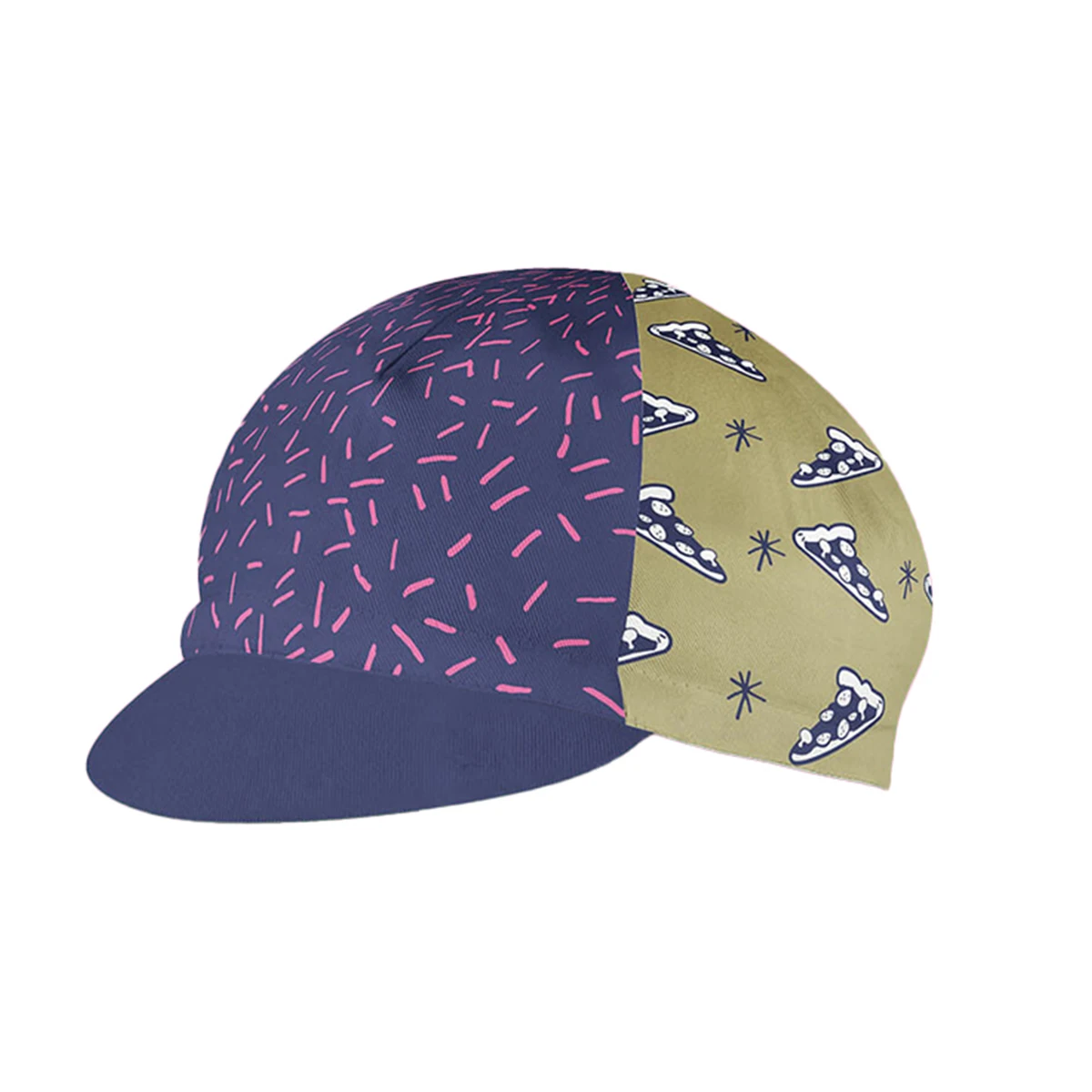 

New General Factory Ice Cream Pattern Outdoor Sports Competition Cycling Hat Customizable Breathable