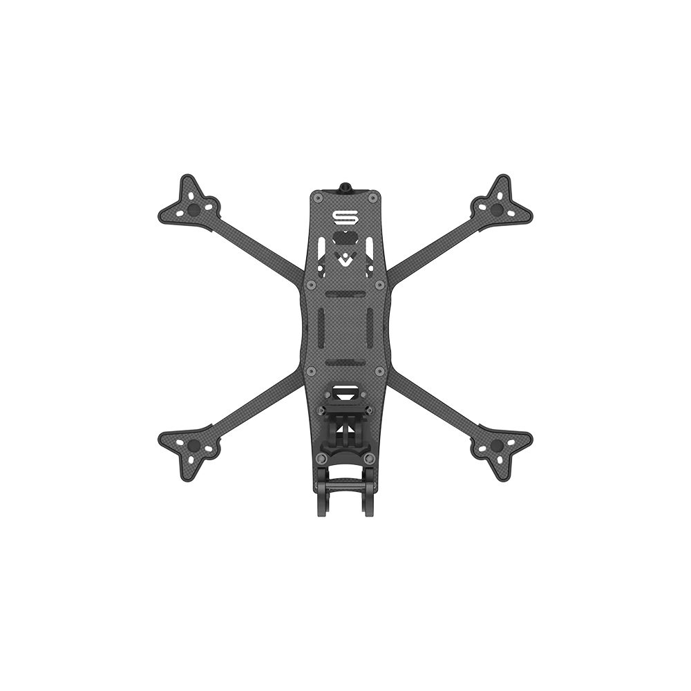 Kit cadre AOS 5 V5.1 FPV 5 pouces freestyle 228mm 6mm bras