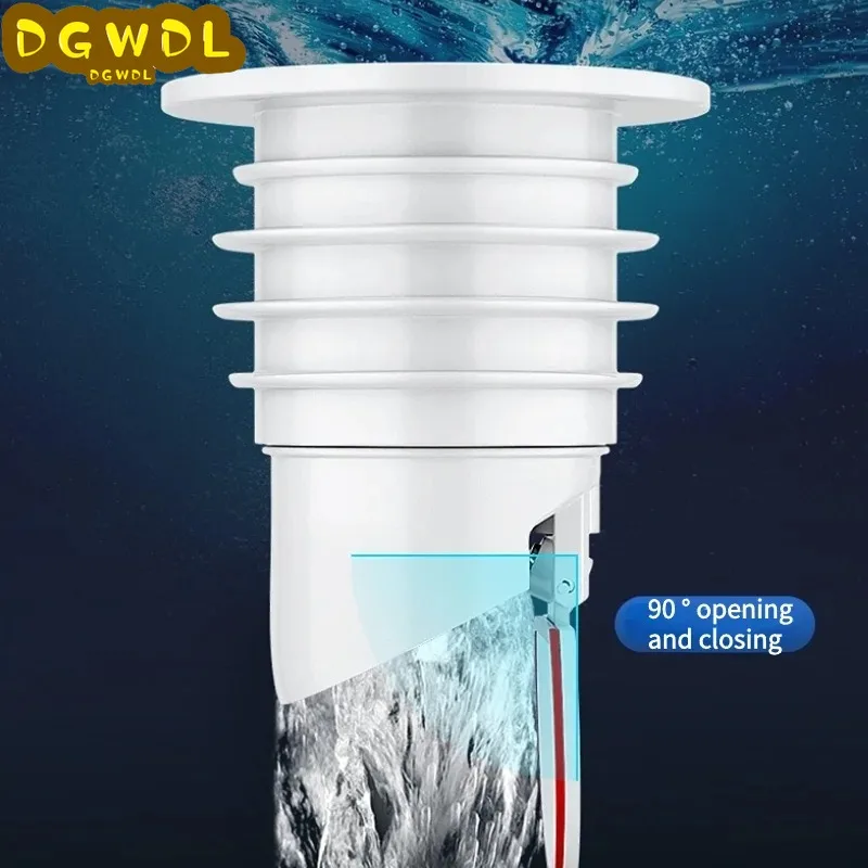 Silicone Bathroom Sewer Seal Ring Kitchen Sink Sewer Pipe Seal Plug Washing Machine Anti-odor Leakage Floor Drain Connector