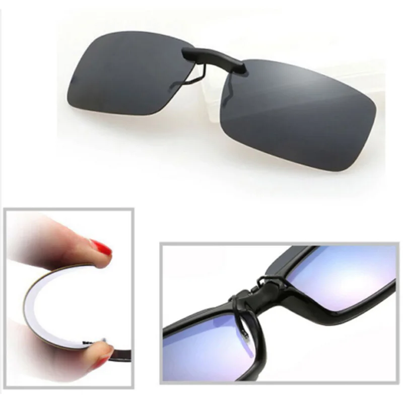 Polarized Sunglasses Night Vision Sunglasses Driving Glasses Anti Glare Sunglasses Polarized Clip On Driving Glasses Sunglasses Day Vision UV400 Lens Night Vision