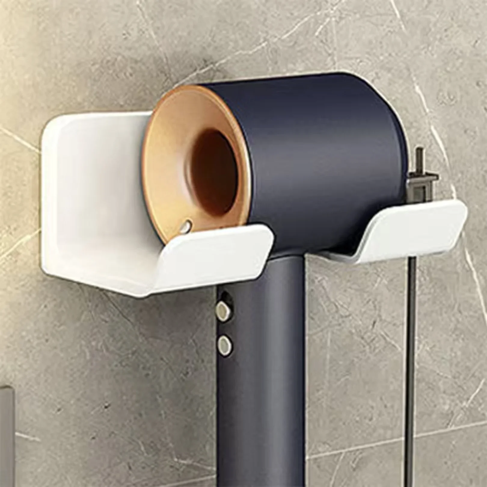 Hair Dryer Holder Wall Mounted