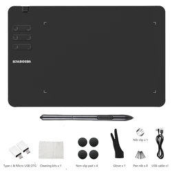 Ultra-Thin Graphics Tablet with 8192-Level Precision Stylus (Premium package)