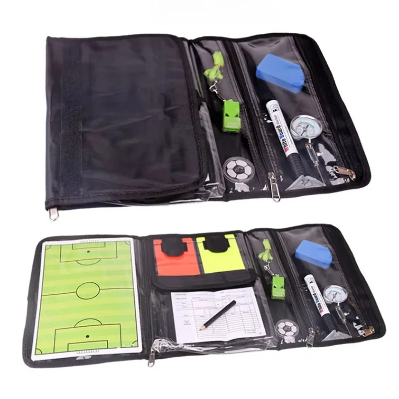 Football Referee Bag Set Professional Soccer Wallet For Referee Equipment Portable Sports Football Match Kit Accessories